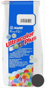 Фуга для плитки Mapei Ultra Color Plus N149 вулканический пепел  (2 кг)